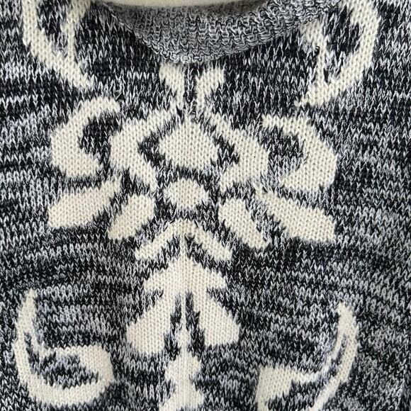 Vintage Ginenne Angora Lambswool Sweater Cowl neck Turtleneck Size Medium - Picture 2 of 5